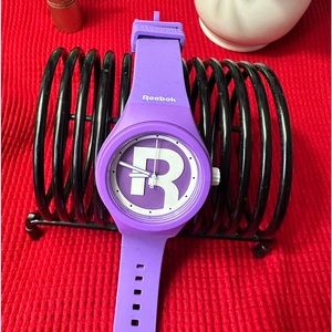 Purple white Reebok watch| unisex